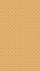 Fototapeta premium Seamless Star Pattern on Tan Background vector background