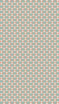 Seamless Geometric Pattern with Ovals and Rectangles vector background