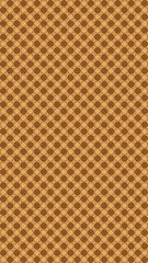 Fototapeta premium Brown Gingham Check Pattern Background vector background