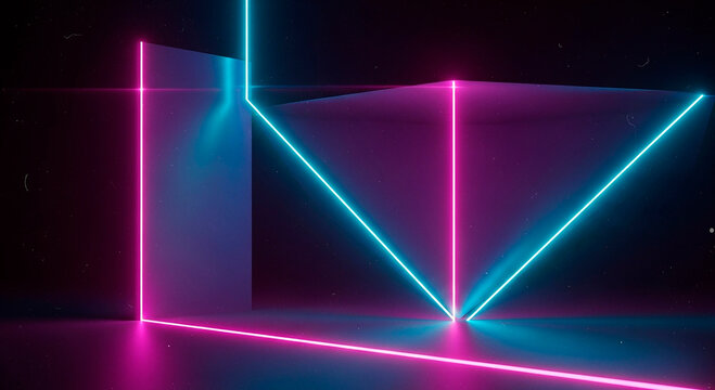 triangulo neon 
