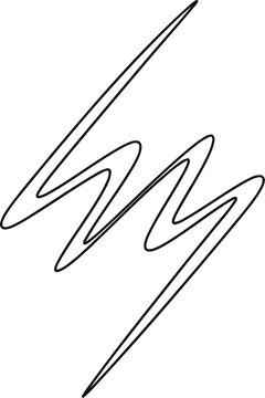 Elegant cursive signature of the initials bvj in a refined style