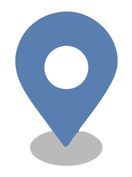 Icono de ubicaci&oacute;n, pointer, ubi