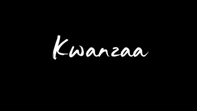 Kwanzaa celebration with kinara candles and family gathering indoors
