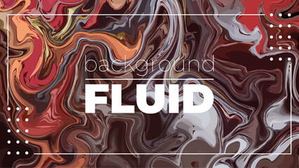 Fototapeta premium Luxury Vibrant Fluid Abstract Gradient Background Vector with Smooth Color Flow