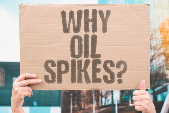 "Why Oil Spikes?" Every missile that flies and every tanker that changes course sends oil prices lurching upward on global markets. OIL. PRICES. CONFLICT. MARKET. VOLATILITY.