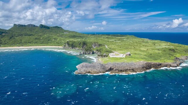 沖縄県　国頭村　辺戸岬