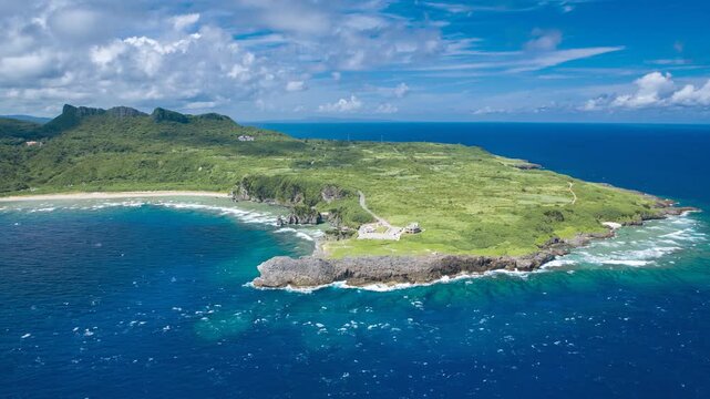 沖縄県　国頭村　辺戸岬