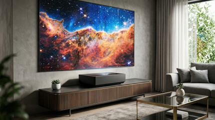 Fototapeta premium Ultra Short Throw Projector