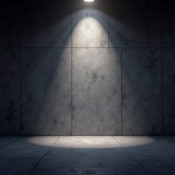 Dark concrete empty wall background concrete room texture with wall and floor for mock up or banner design studio backdrop backdrop studio background light floor empty abstract wall modern design grad
