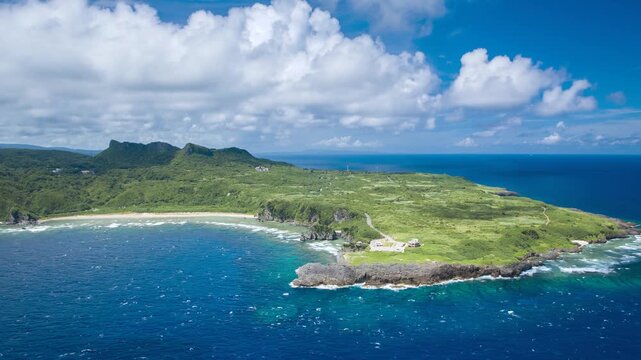 沖縄県　国頭村　辺戸岬