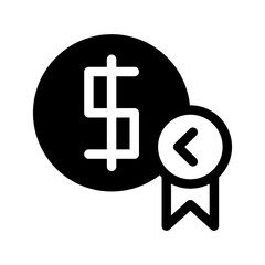Obraz premium Loan Icon Vector Symbol Design Illustration