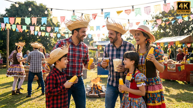 Festa Junina A Cultural Tapestry of Music and Dance