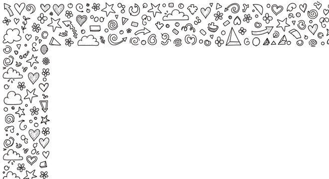 White on black background isolated on a transparent background