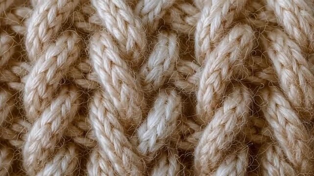 Gestricktes Stoffmuster Textur Hintergrund warm und gem&uuml;tlich