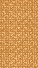 Fototapeta premium Subtle Geometric Patterned Brown Background vector illustration