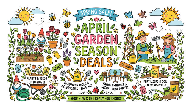 Spring Garden Season Deals Announcement