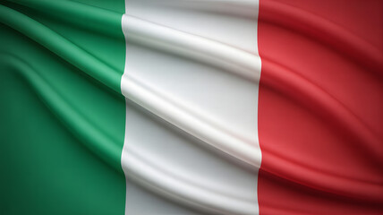Obraz premium Stunning Italian flag waving proudly for national pride and patriotic themes, perfect for travel, culture and international business ventures
