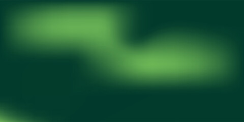Obraz premium Abstract blurred gradient mesh background in green.