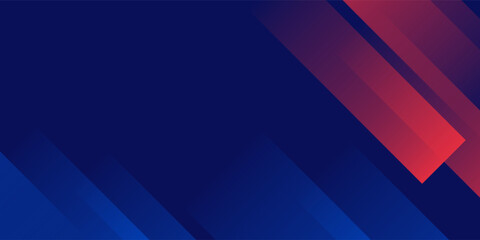Obraz premium simple red blue abstract background with gaming style for banner and event