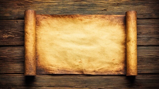 timeworn. An aged parchment resting on weathered wood, evoking a sense of history and timeless charm. safety posters.