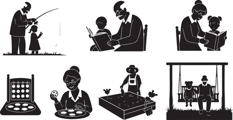 Jazz musicians performing on stage with various instruments and microphones saxophone © MdAbu