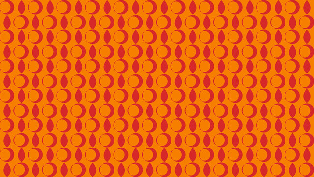 Abstract Geometric Orange Pattern Background vector background