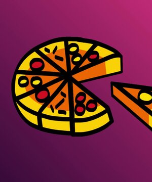 a really delicious pizza