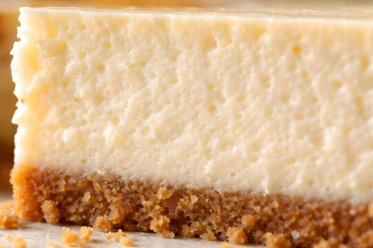 Cheesecake Close-Up Slice
