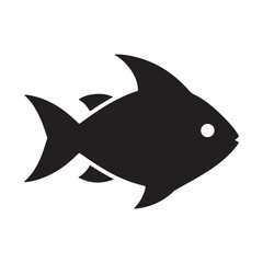 Fototapeta premium fish illustration with flat style