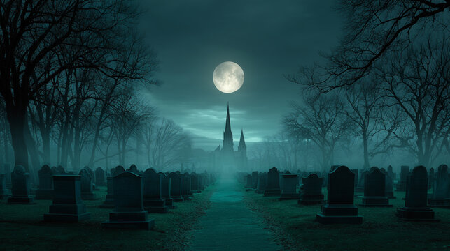 Mysterious Graveyard Path