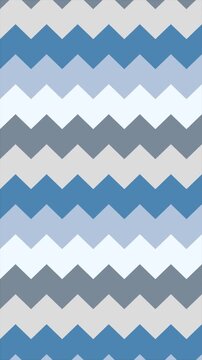 Blue and Gray Chevron Zigzag Seamless Pattern Background
