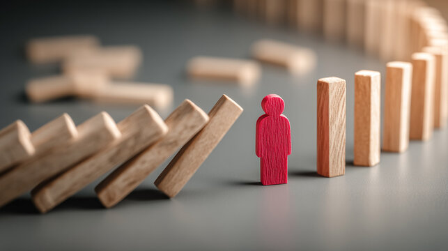 Risk management strategy stopping domino failure