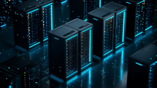 Cloud computing server cluster data center