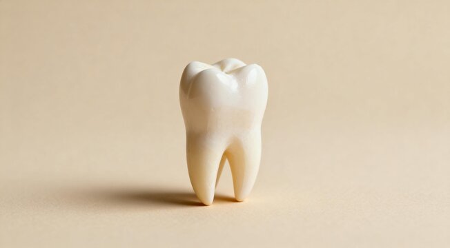 Dental Model of a Human Molar Tooth
