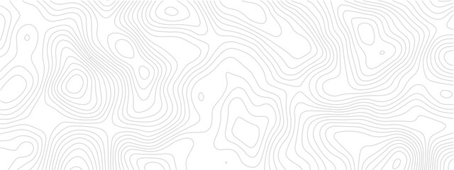Fototapeta premium Topographic map background seamless contour lines pattern vector illustration for cartography and terrain elevation concepts