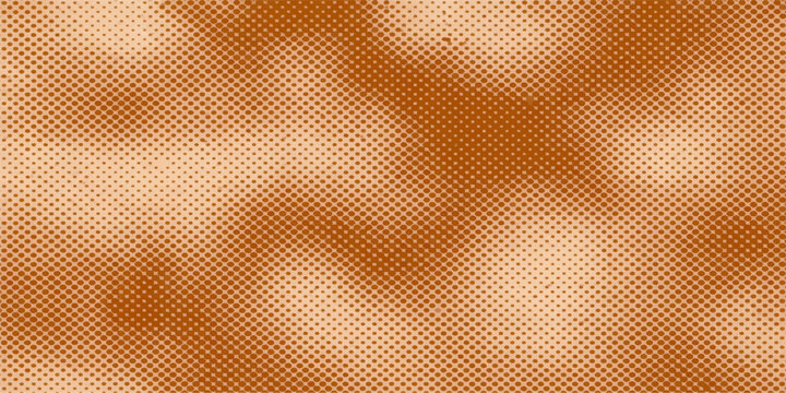 Seamless abstract golden background design featuring a textured metallic pattern with vintage brown lines on a rough canvas surface illustration