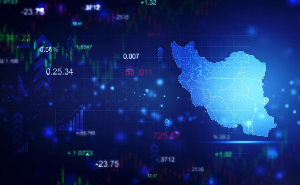 Conceptual image showing the impact of Israel-Iran conflict on global energy prices, oil barrels and up arrow with Iran map, rising graph lines, political tension, global economic uncertainty