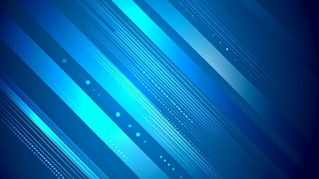 Blue diagonal lines background animation.