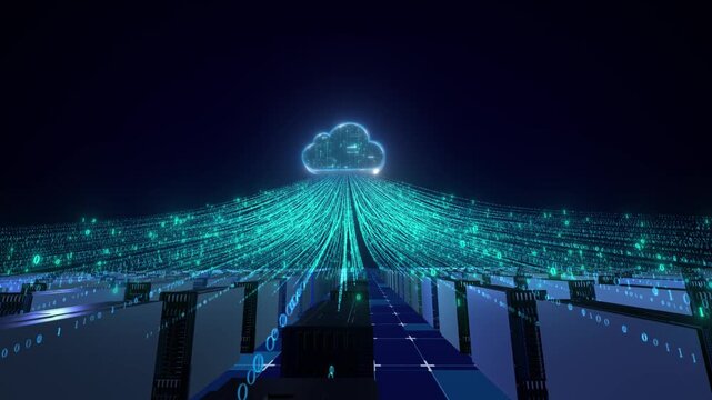 AI Data Center Server Room