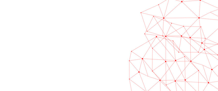 Abstract background technological with global connection vector design. Technology Banner, white background creative and geometric shape with white luxury pattern. connection background with lines dot