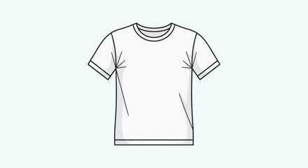 T shirt clothing apparel fashion wear. © SaljuCreative