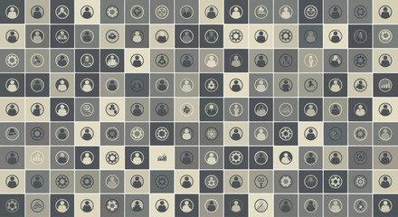 Chess Pieces on a Board Game. © SaljuCreative