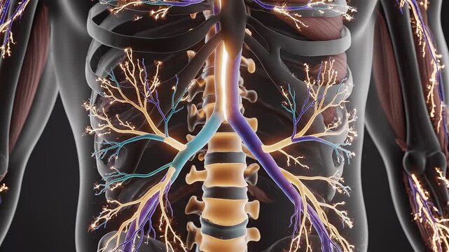 Human body internal organs anatomy.