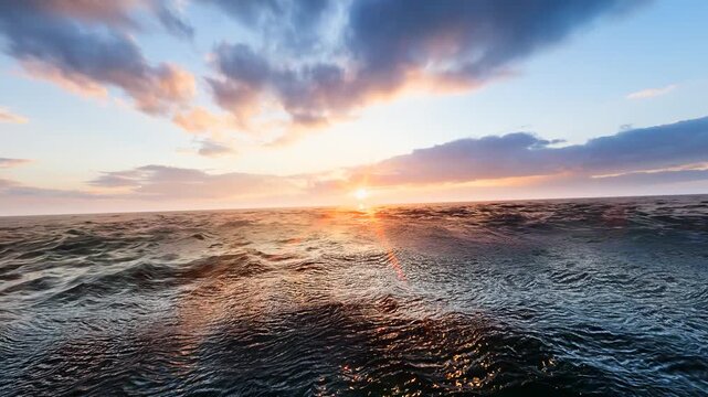 Travel freely across the vast and deep sea.