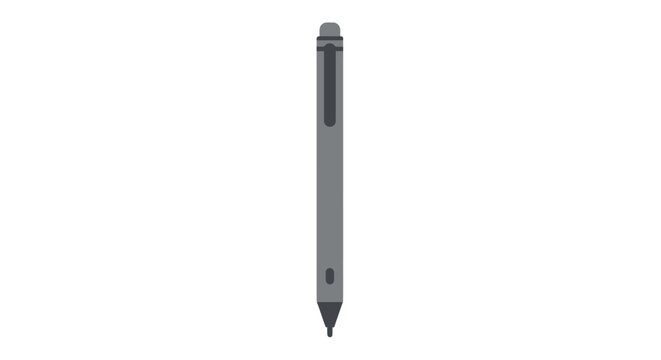 Gray Stylus Pen Writing Instrument.