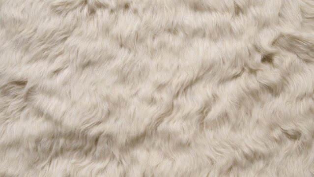 Abstract close up of soft white wool creates textured pattern surface