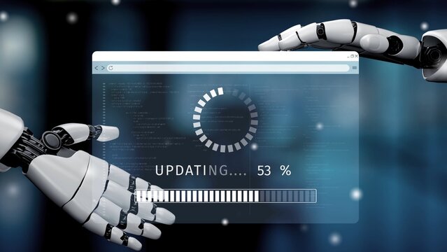 AI drives knowledge growth with virtual assistant training, software update suggestions, and artificial intelligence learning upgrades. Kernel