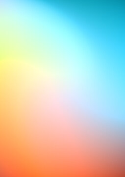 Abstract gradient background smooth pastel color blend. Abstract blue orange background