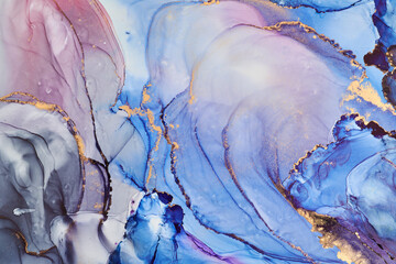 Abstract fluid background with organic ink patterns and delicate gold accents. Dynamic flow and layered textures form a sophisticated base for modern layouts, branding, and artistic visuals © CHREMOS