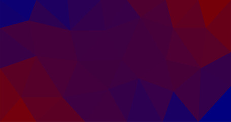 Obraz premium Background from Low polygons Texture of geometric shapes Red and Violet Colors